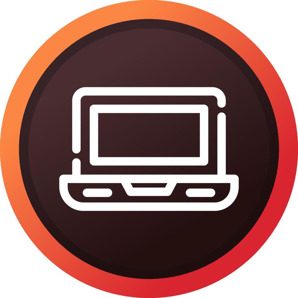 Laptop Creative Icon Design vector