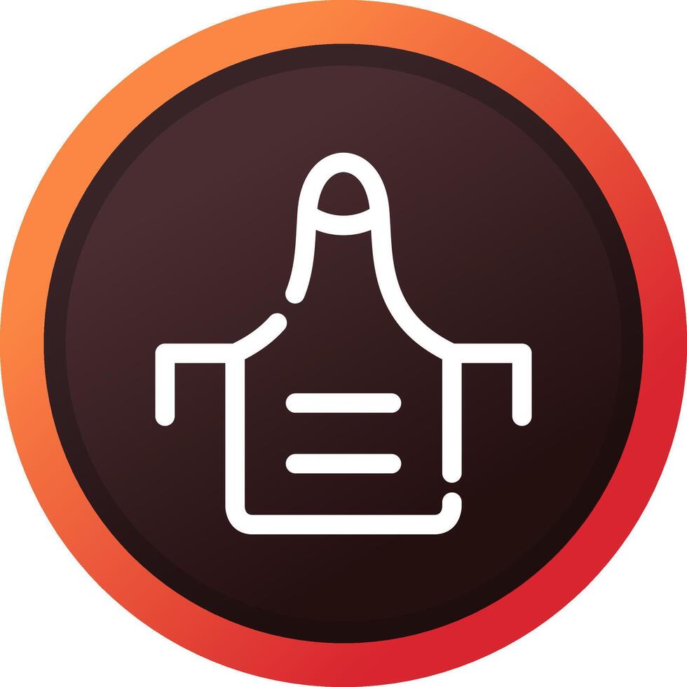 Apron Creative Icon Design vector