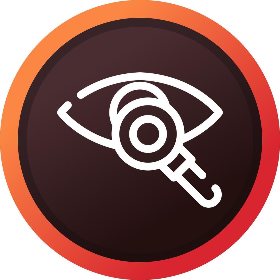 Eye Test Creative Icon Design vector