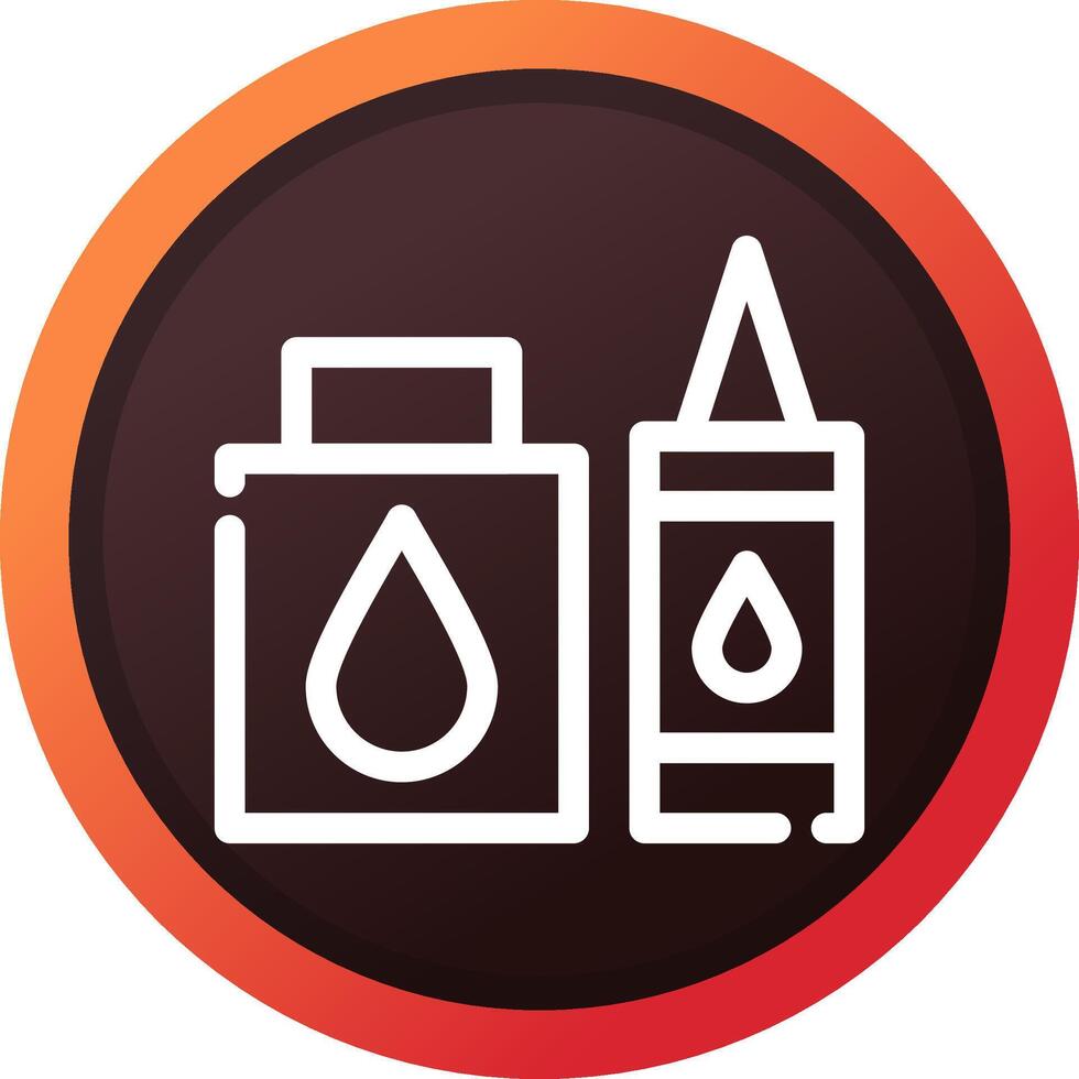 Glue Stick Creative Icon Design vector