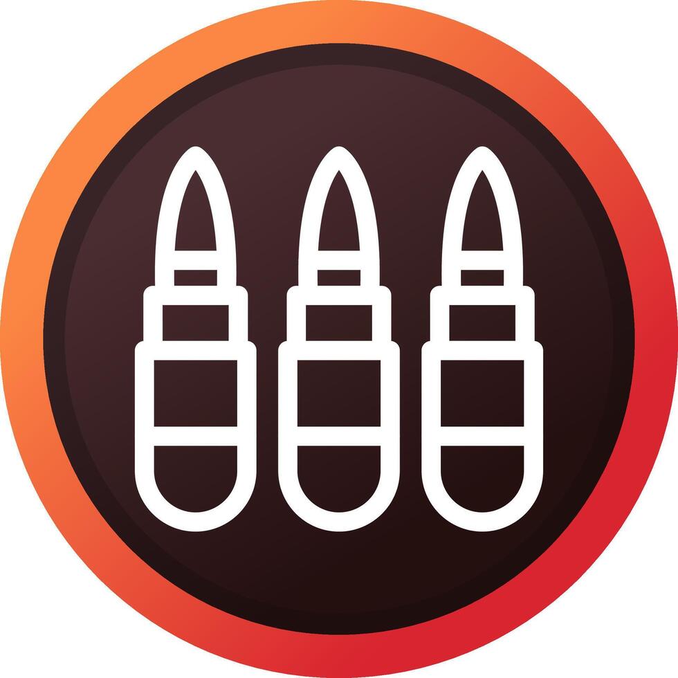 Bullets Creative Icon Design vector