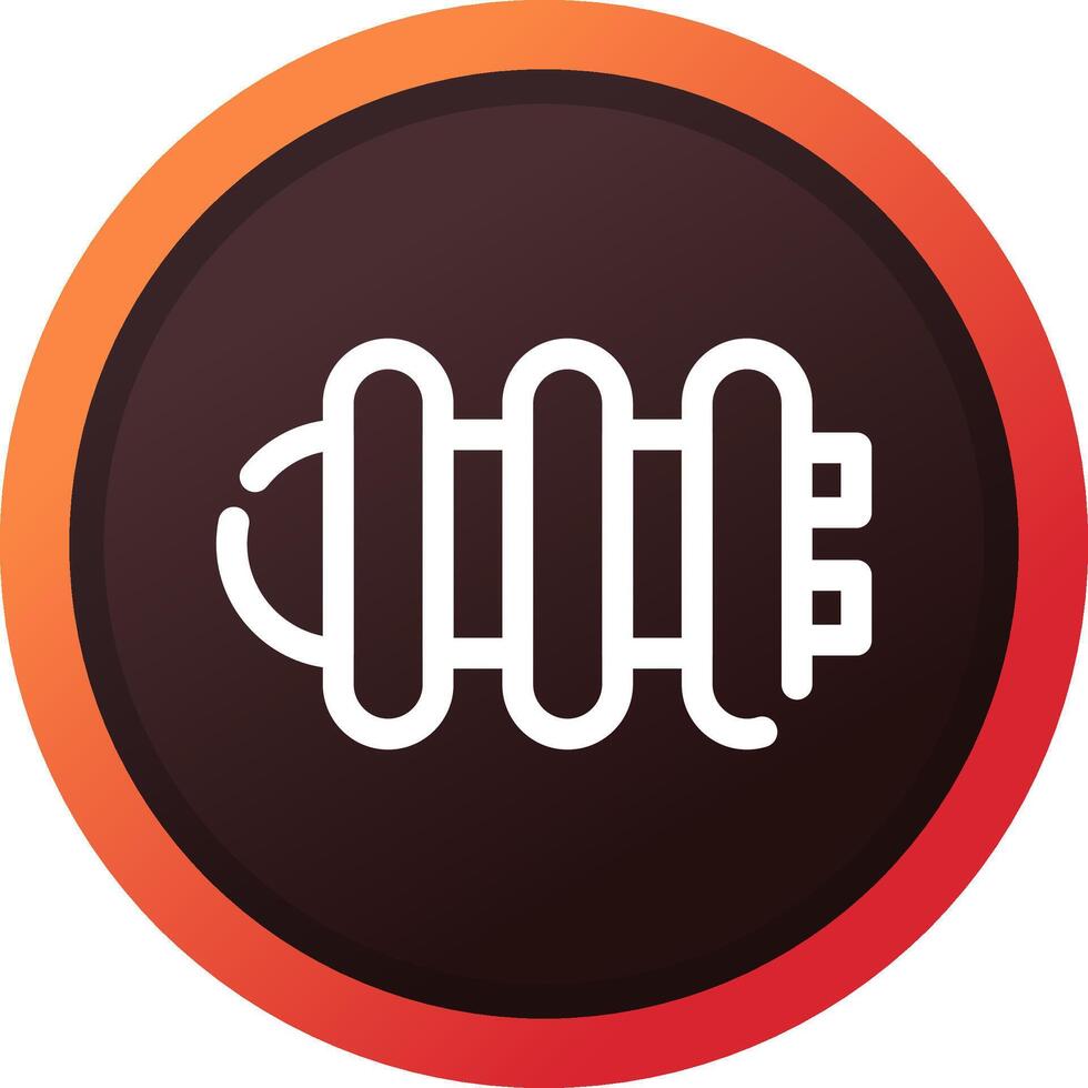 Heater Creative Icon Design vector