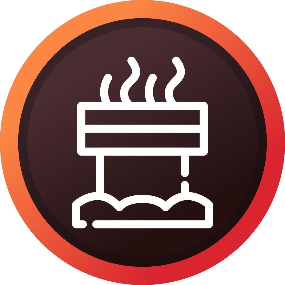 Chimney Creative Icon Design vector