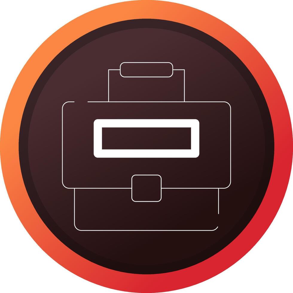 Briefcase Creative Icon Design vector