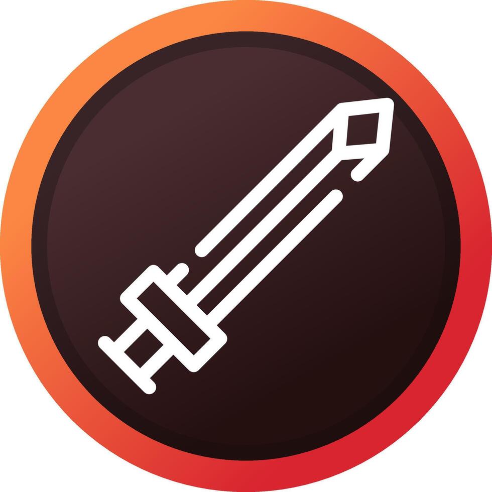 Sword Creative Icon Design vector