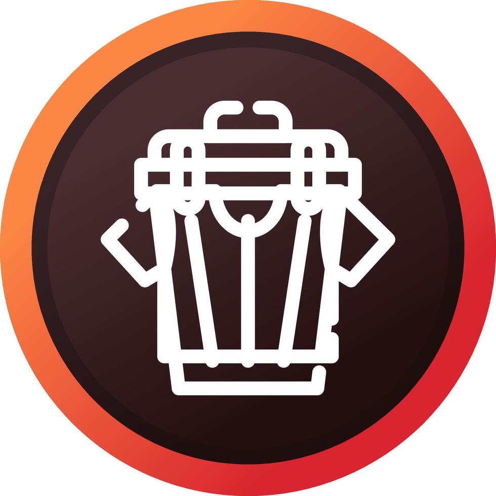 Trash Can Creative Icon Design vector