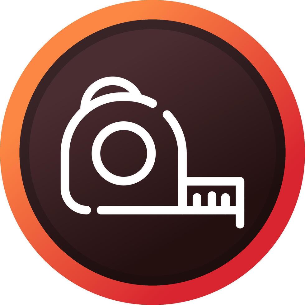 Measuring Creative Icon Design vector