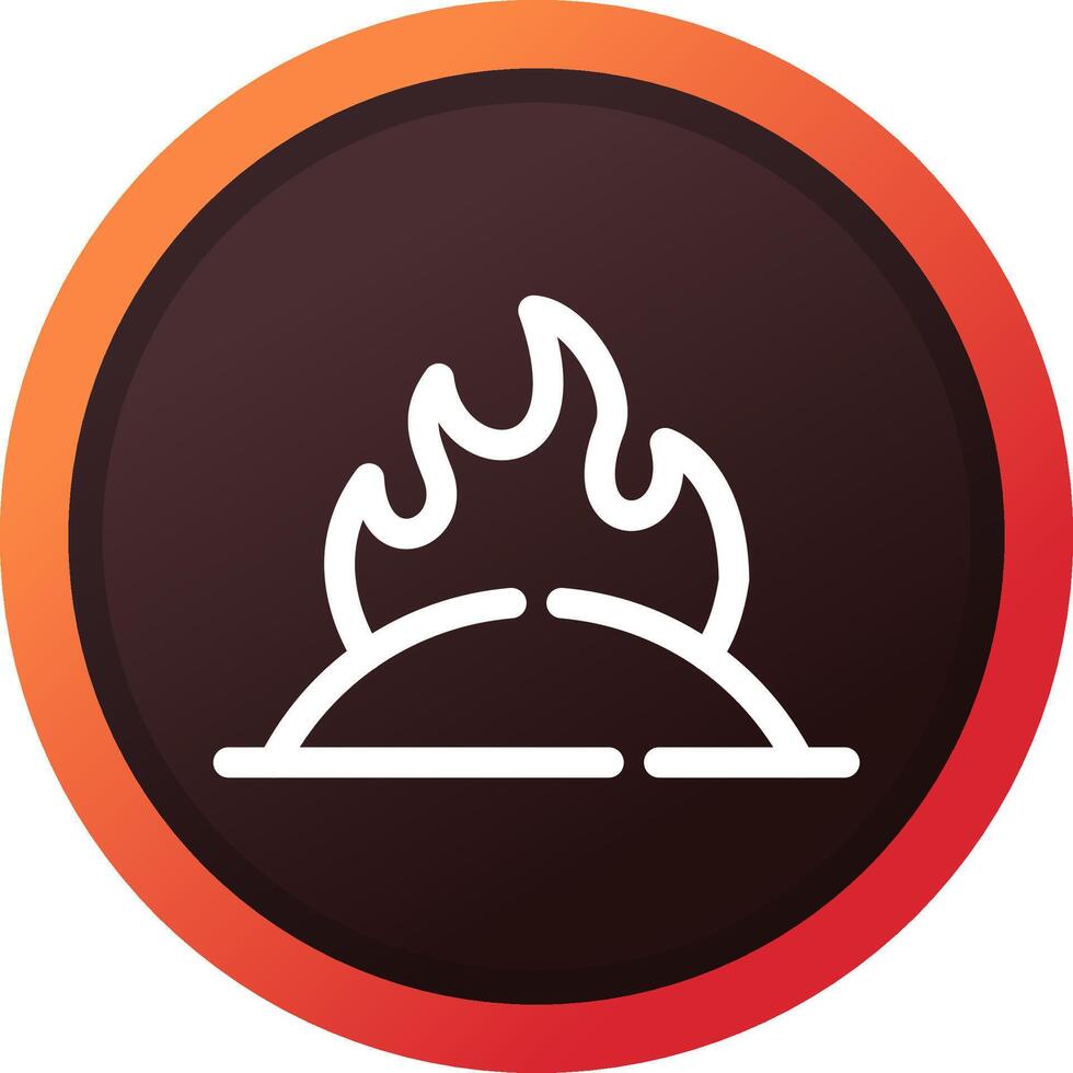 Incineration Creative Icon Design vector