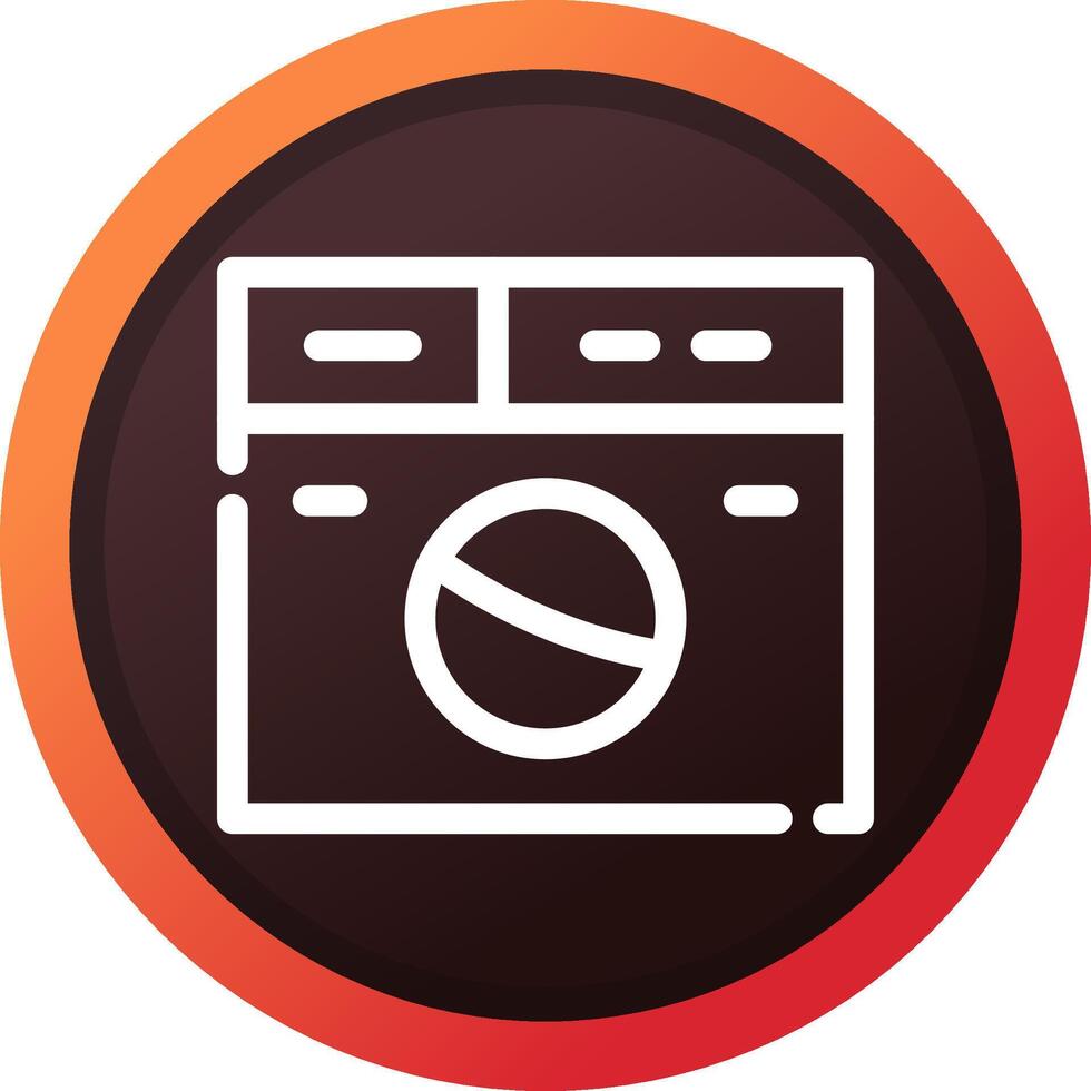 Laundry Creative Icon Design vector