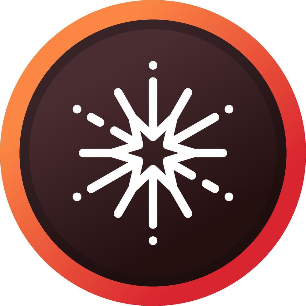 Star Creative Icon Design vector