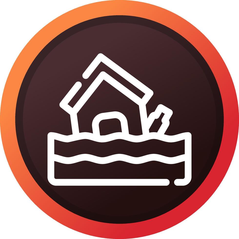 Flood Creative Icon Design vector
