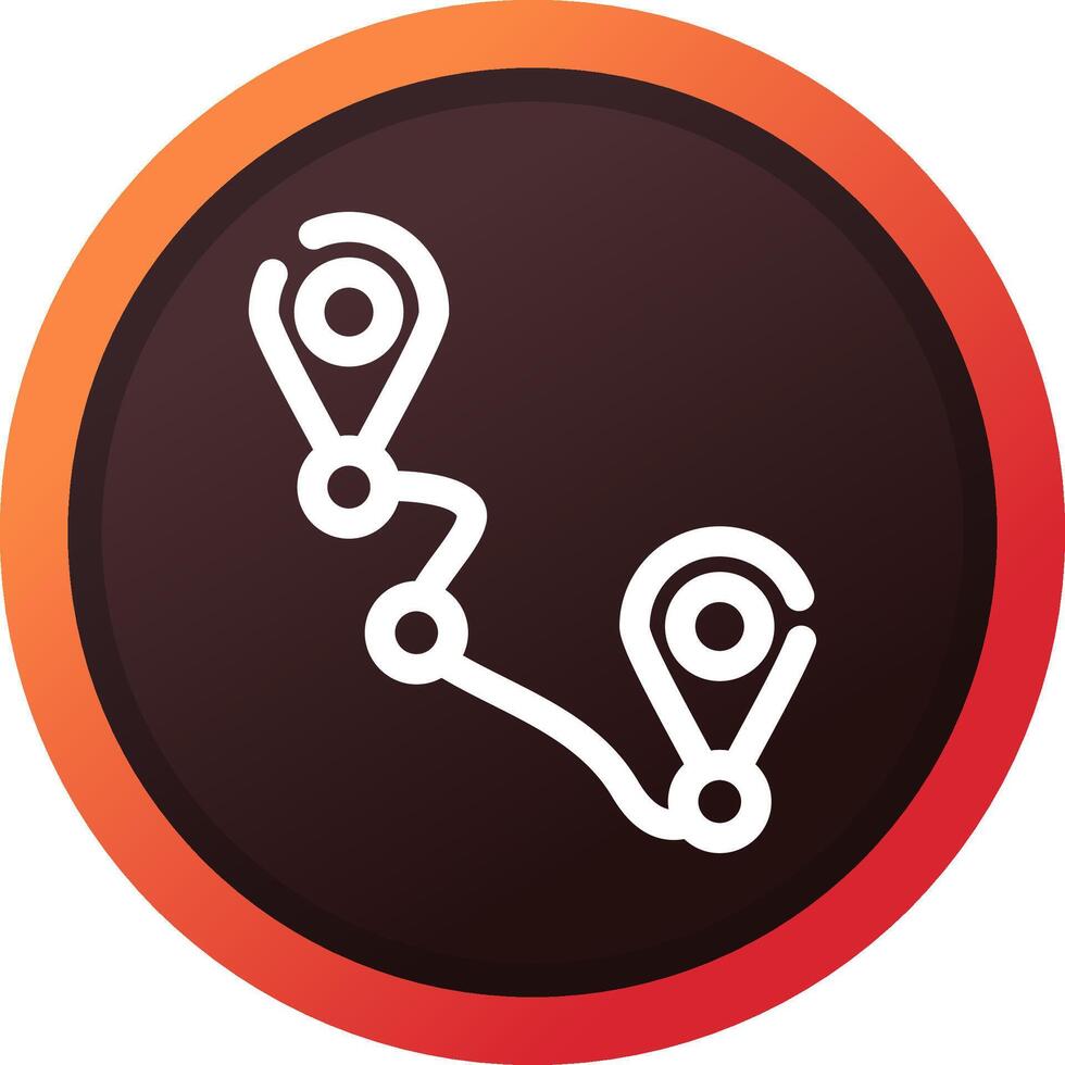 Tracking Creative Icon Design vector