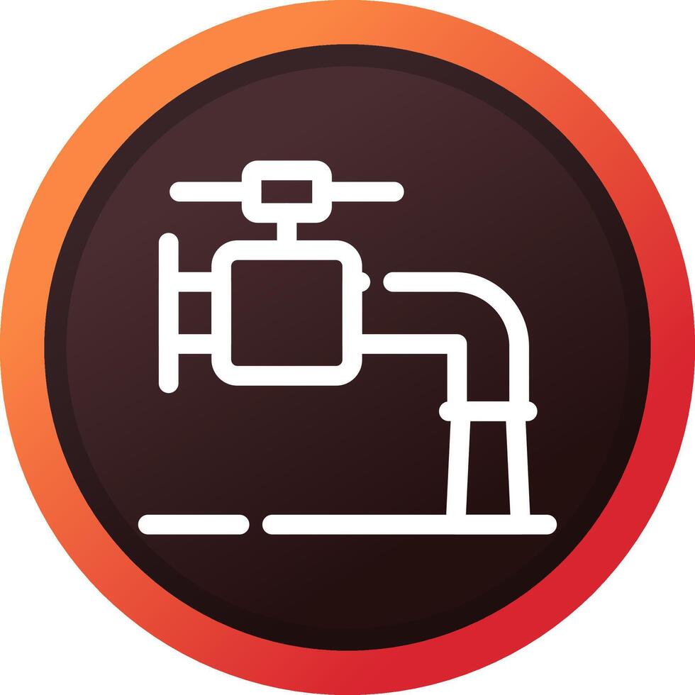 Faucet Creative Icon Design vector