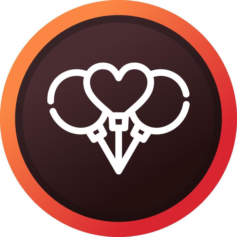 Balloon Creative Icon Design vector