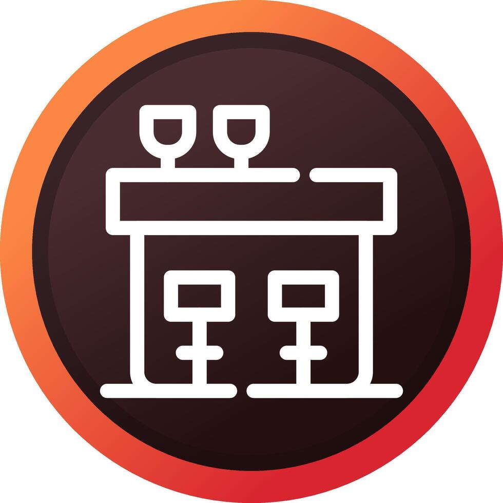 Bar Creative Icon Design vector