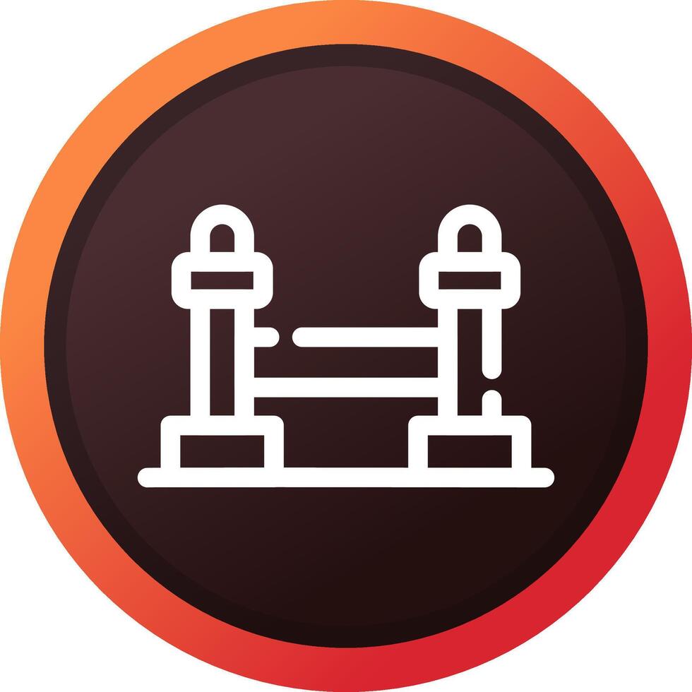 Stanchion Creative Icon Design vector