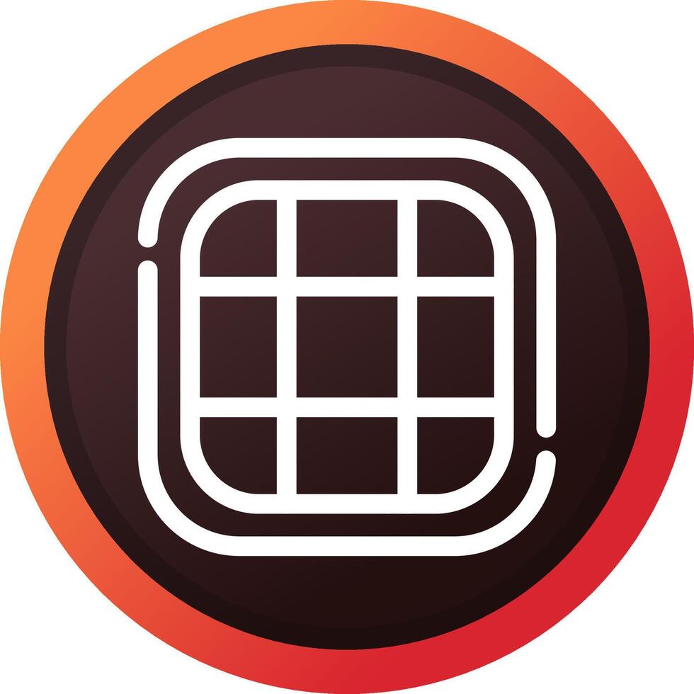 Grid Creative Icon Design vector