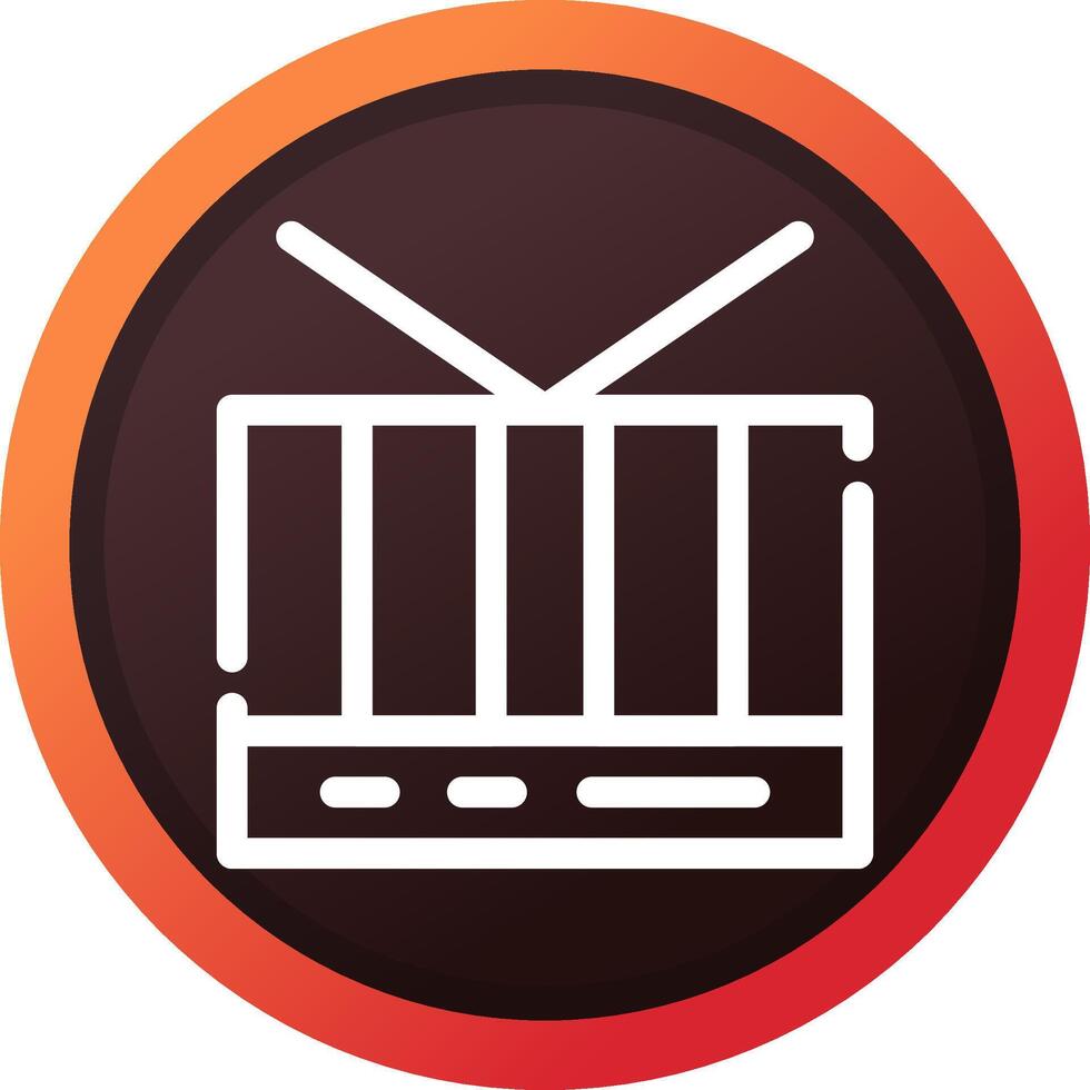 Television Creative Icon Design vector