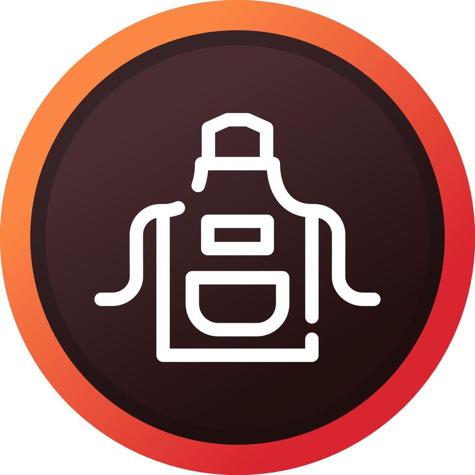 Apron Creative Icon Design vector