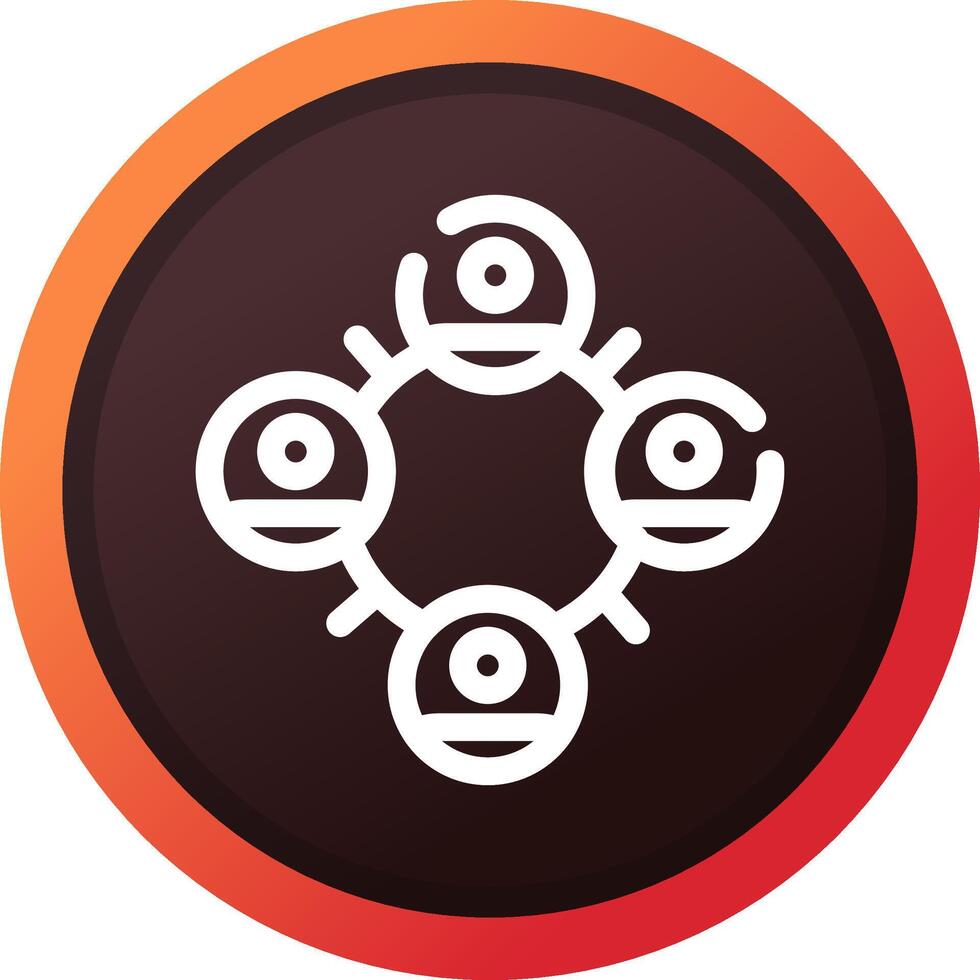 Global Network Creative Icon Design vector
