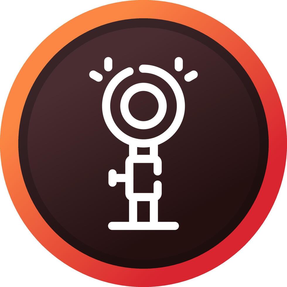 Light Creative Icon Design vector