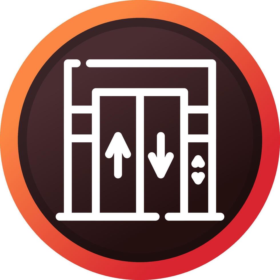 Elevator Creative Icon Design vector