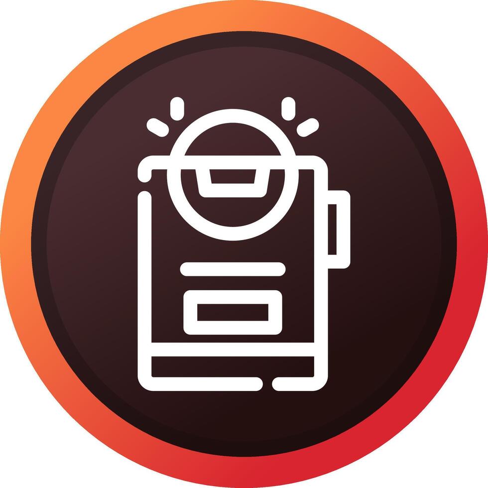 Light Creative Icon Design vector