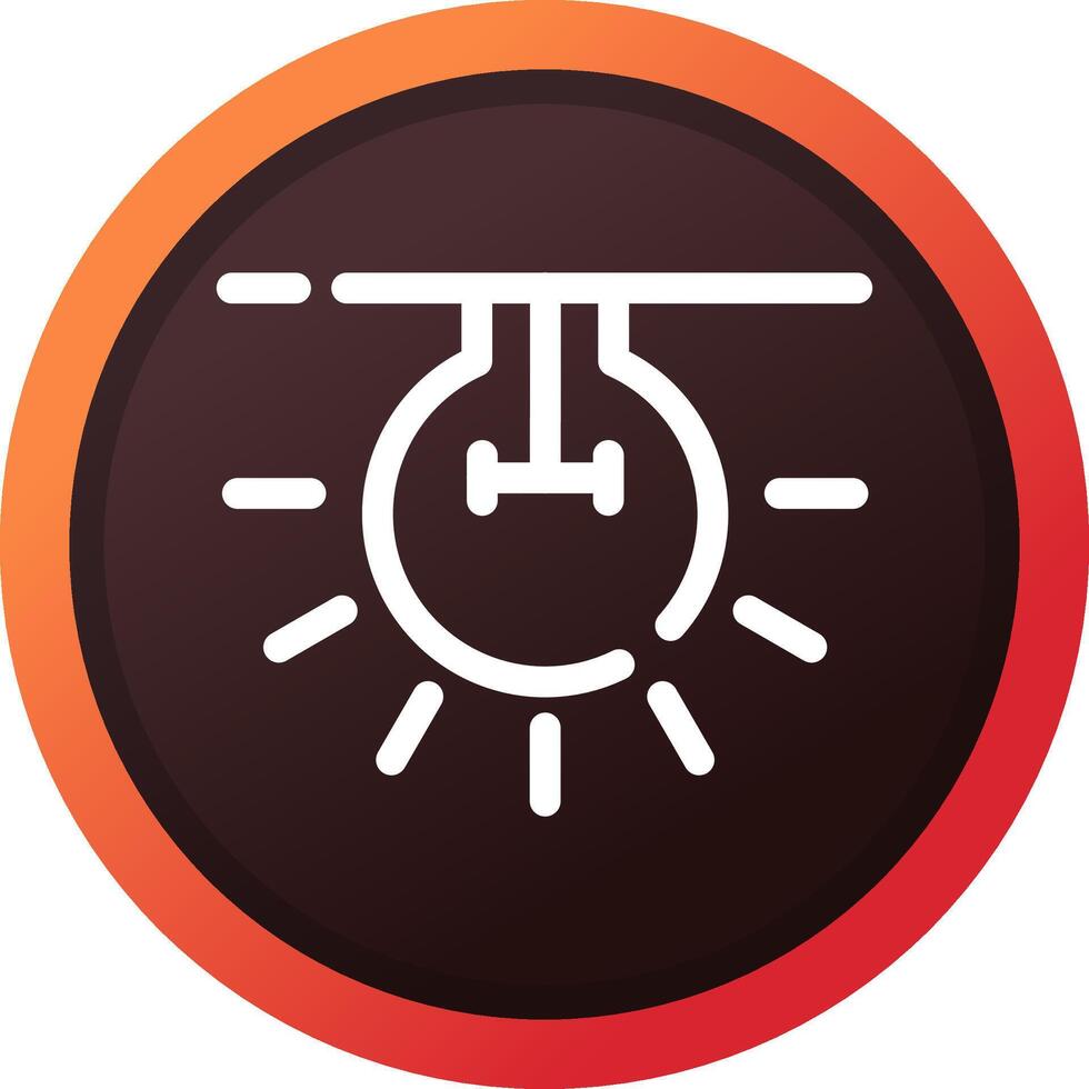 Light Bulb Creative Icon Design vector