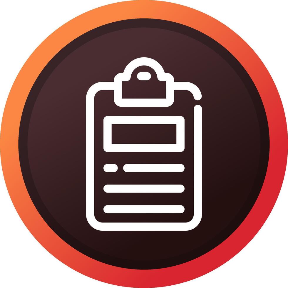 Clipboard Creative Icon Design vector