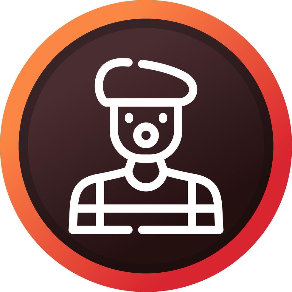 Mime Creative Icon Design vector