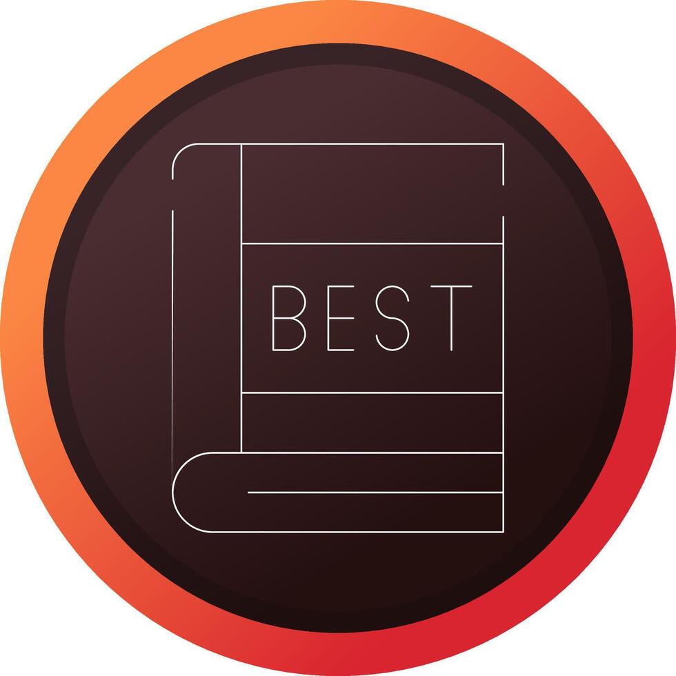 Best Seller Creative Icon Design vector