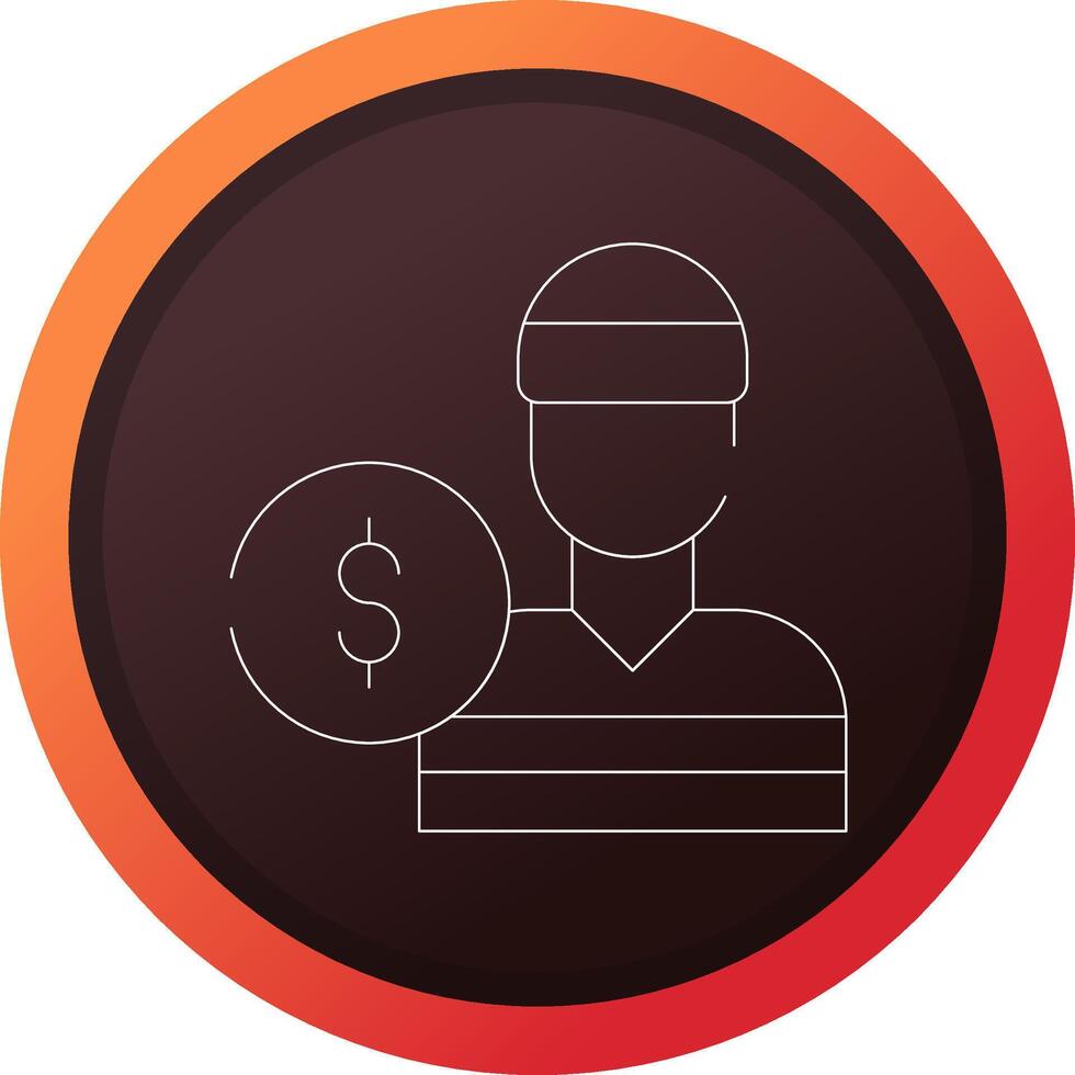 Theft Creative Icon Design vector