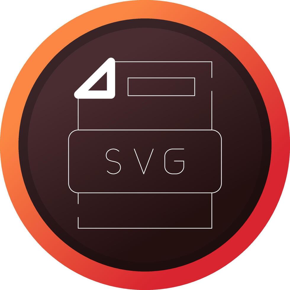 Svg File Creative Icon Design vector