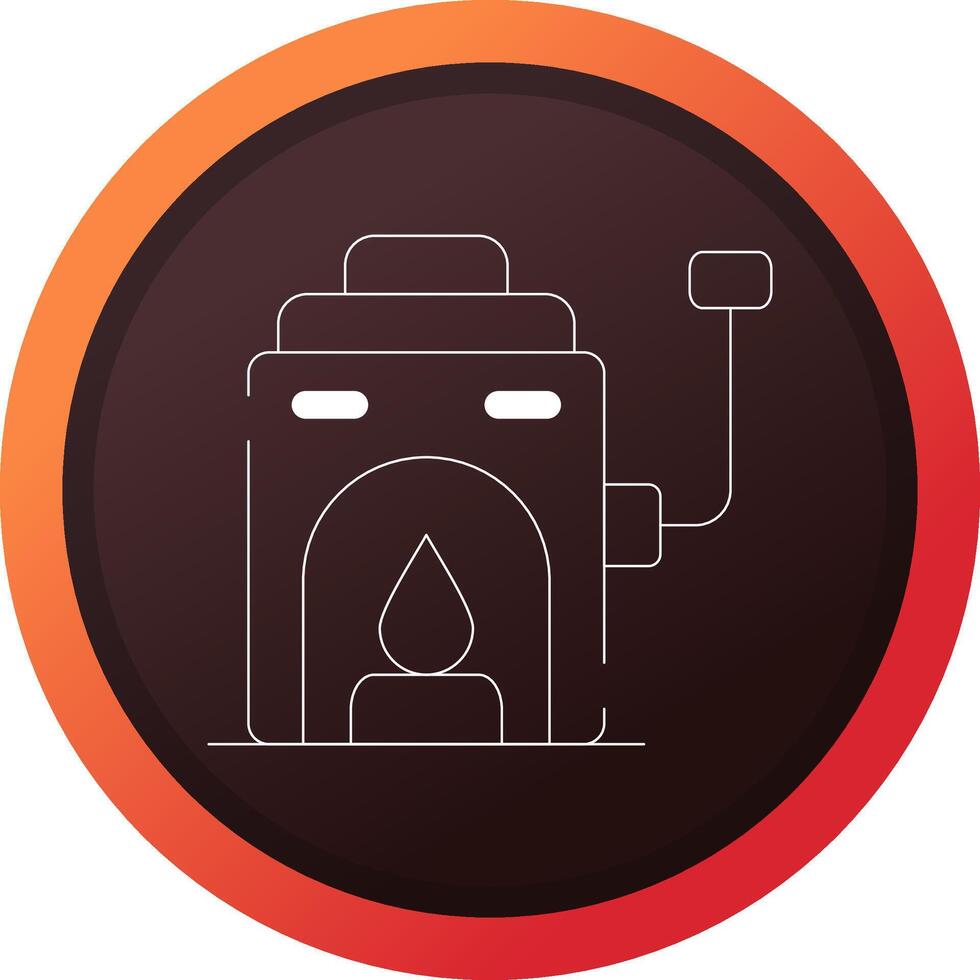 Furnace Creative Icon Design vector