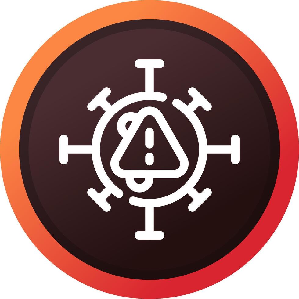 Virus Creative Icon Design vector