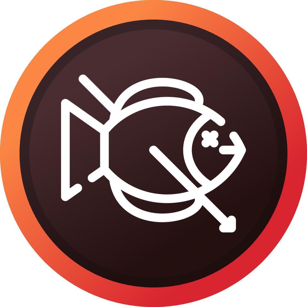 Spearfishing Creative Icon Design vector