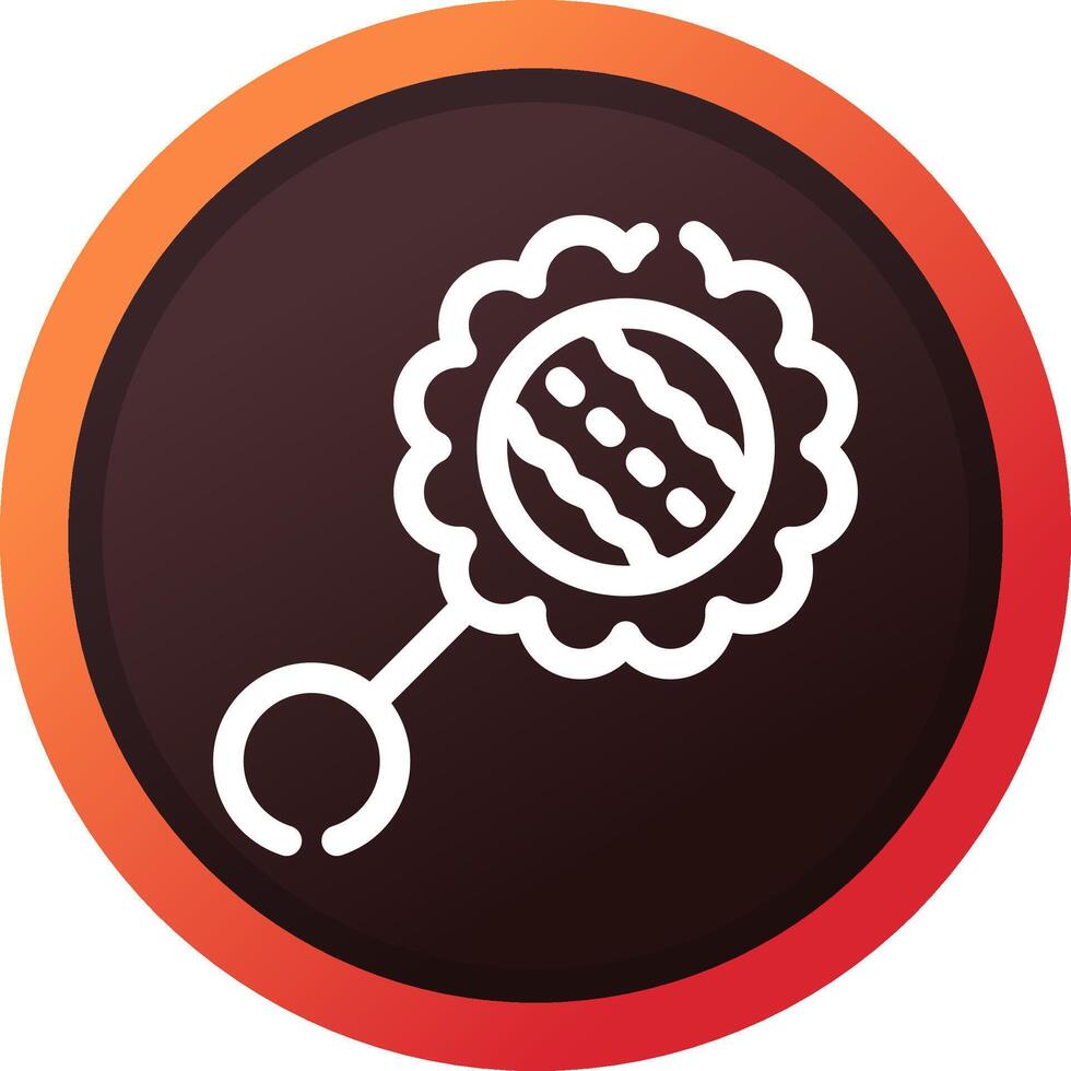 Rattle Creative Icon Design vector