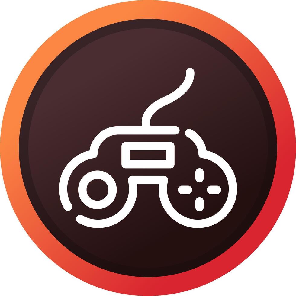 Gamepad Creative Icon Design vector