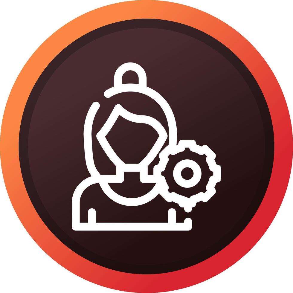 User Settings Creative Icon Design vector