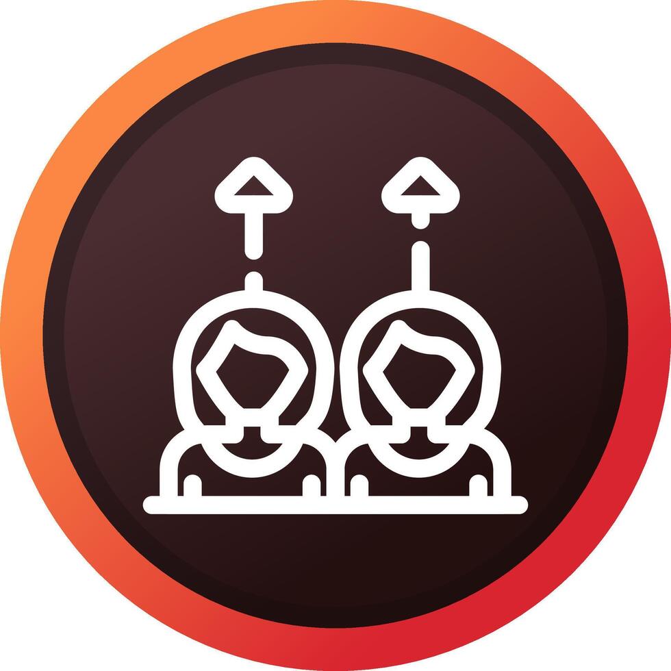 Same Approach Creative Icon Design vector