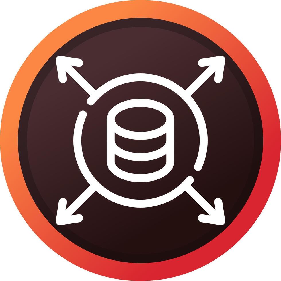 Data Driven Creative Icon Design vector