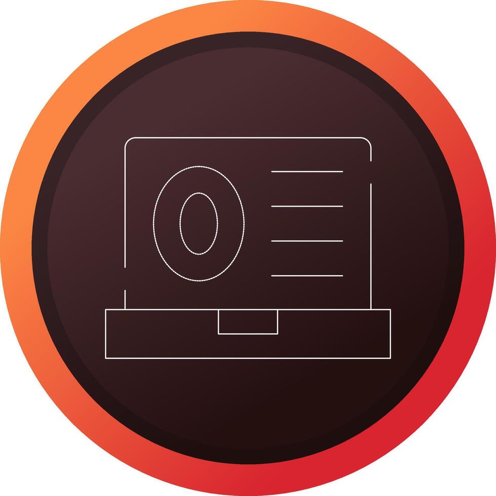 Biometrics Creative Icon Design vector