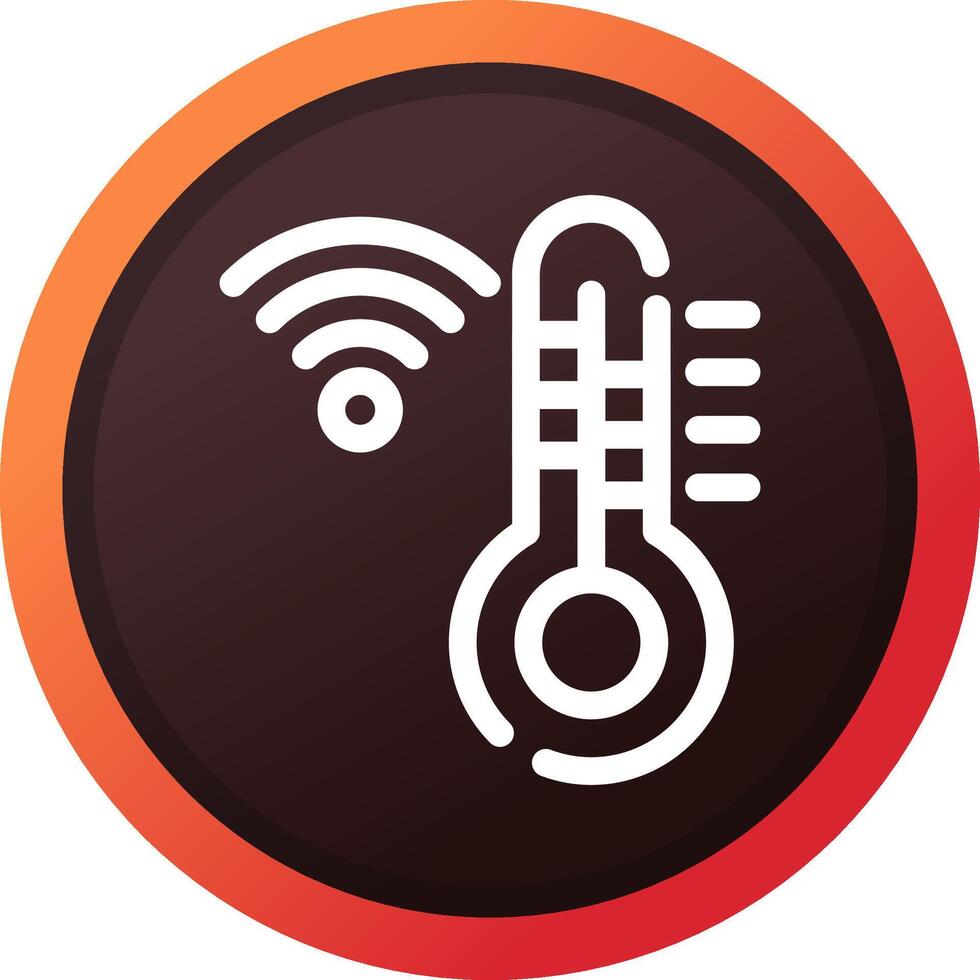 Thermostat Creative Icon Design vector