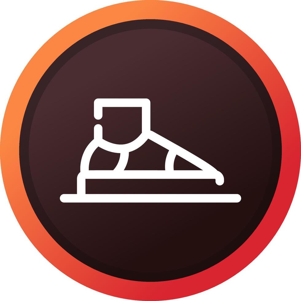 Sneakers Creative Icon Design vector