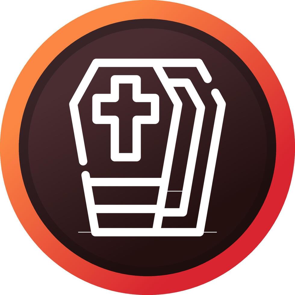 Coffin Creative Icon Design vector