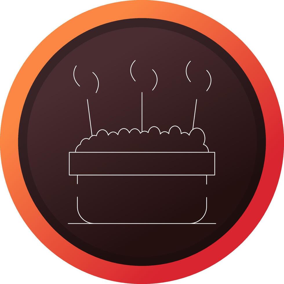 Incense Creative Icon Design vector