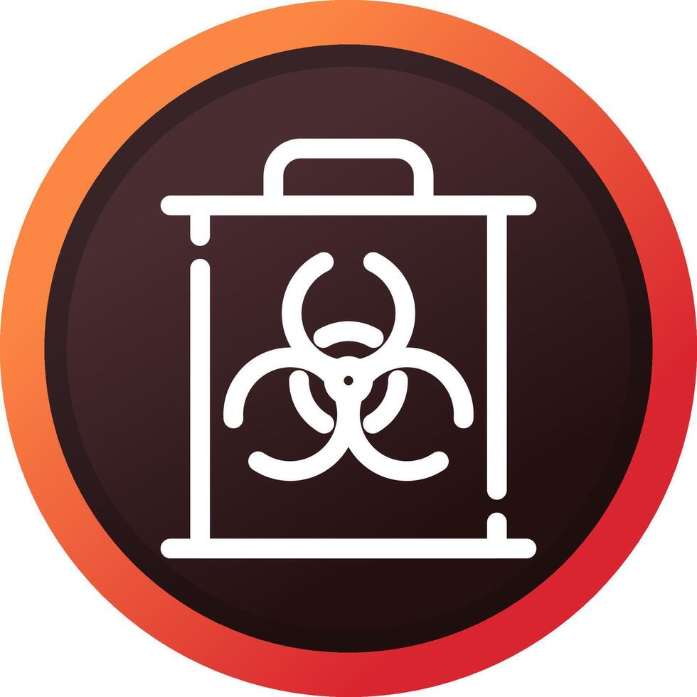 Biohazard Creative Icon Design vector
