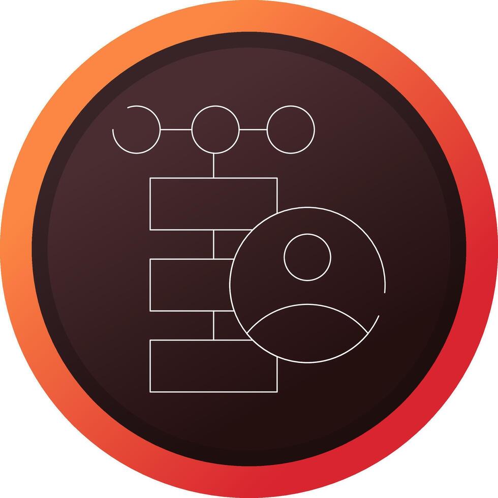 Client Database Creative Icon Design vector