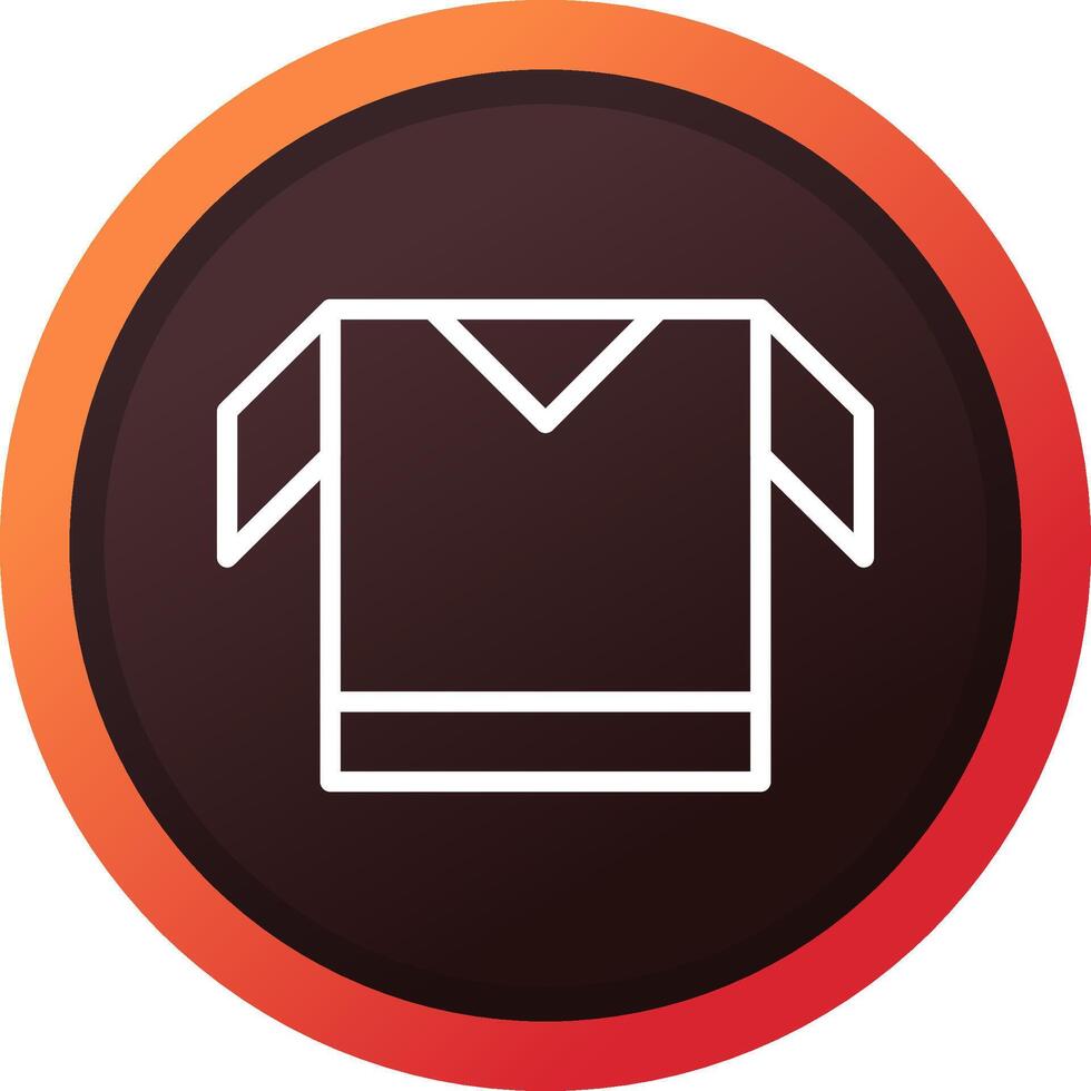 Shirt Creative Icon Design vector