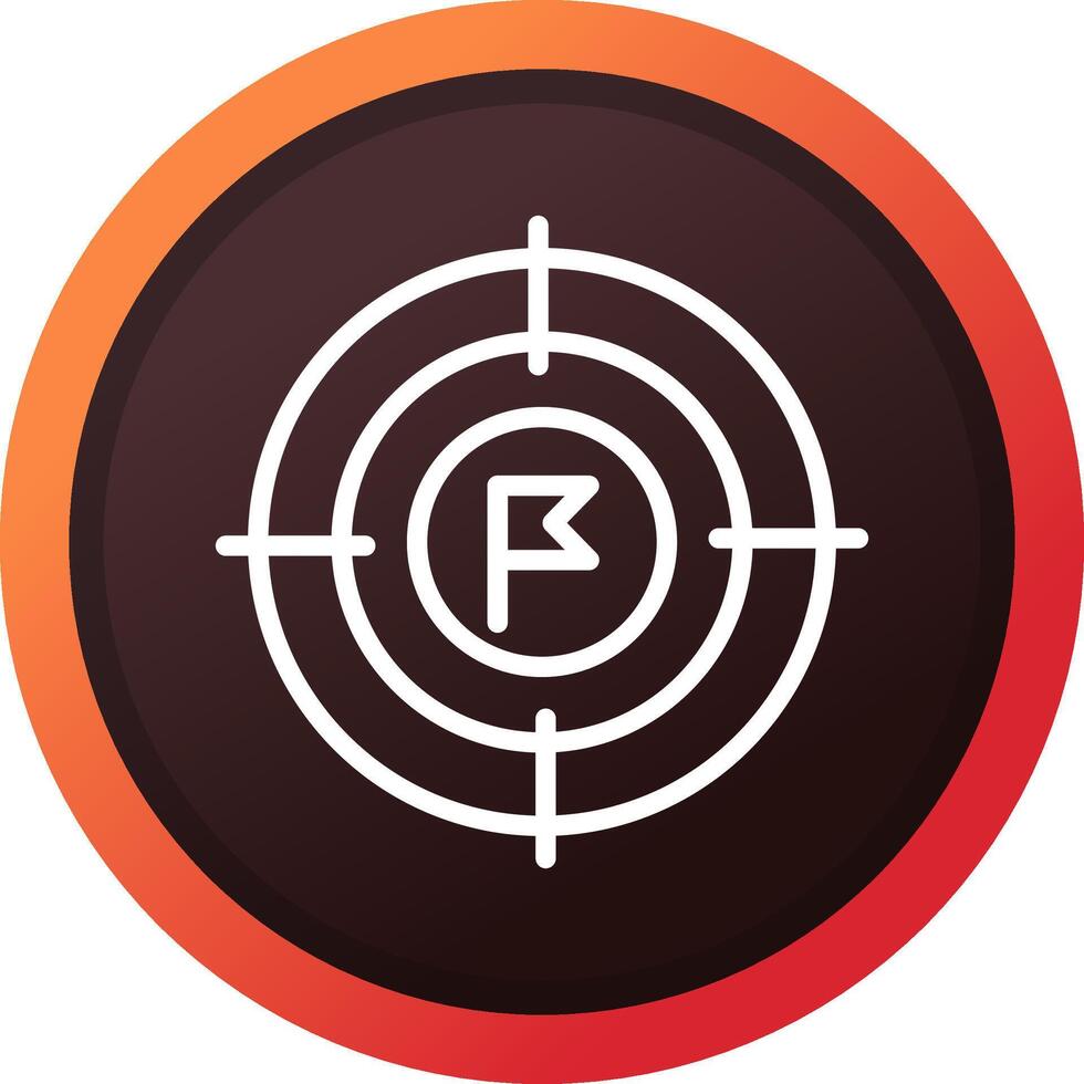 Goal Creative Icon Design vector